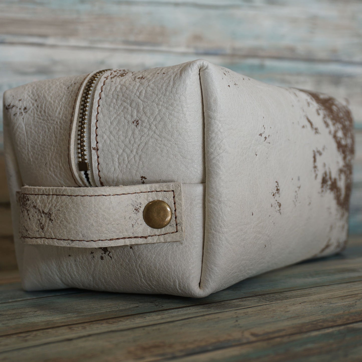 Leather Dopp Kit, Travel Toiletry Bag, Travel Bathroom Bag