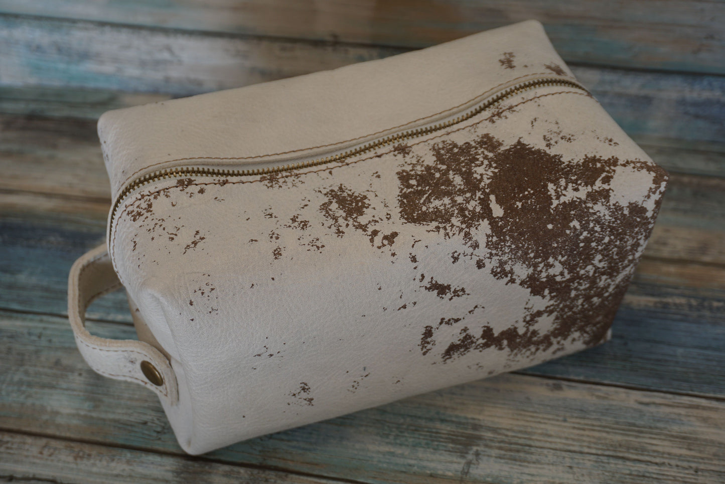 Leather Dopp Kit, Travel Toiletry Bag, Travel Bathroom Bag