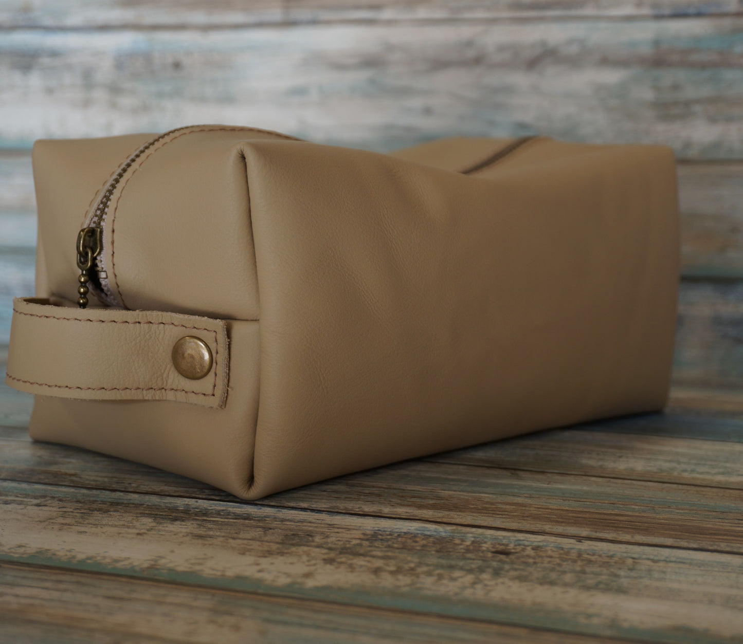 Leather Dopp Kit, Travel Toiletry Bag, Travel Bathroom Bag