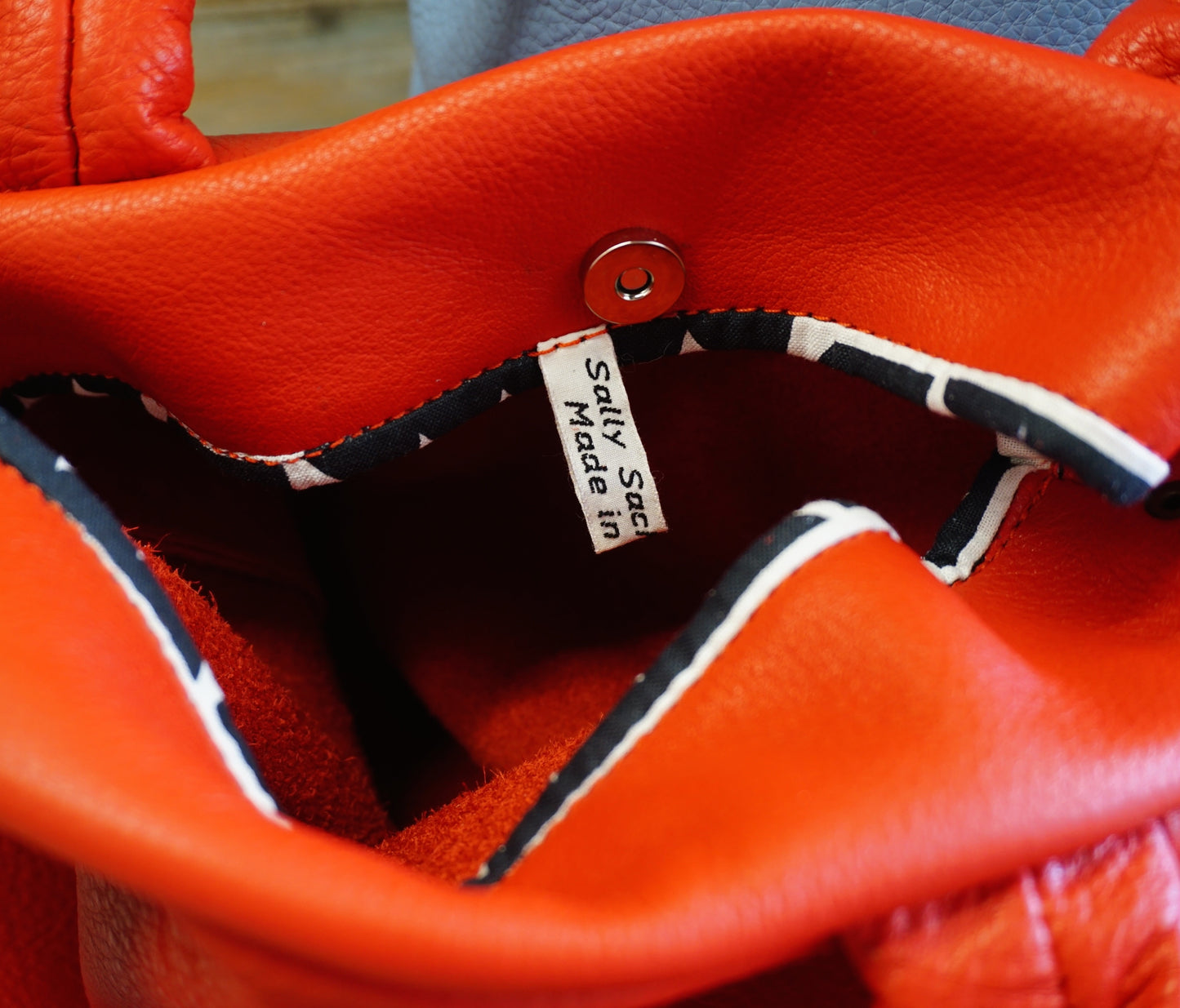 Leather Bucket Bag, Leather Purse, Handbag, Leather everyday purse, Bucket Bag