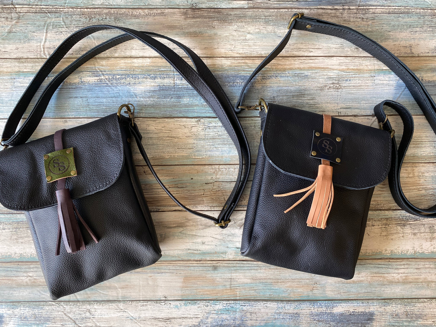 Leather Tassel Guide Bag, Western Bag, Leather Country Purse, Everyday Bag, Travel Bag, Guide Bag