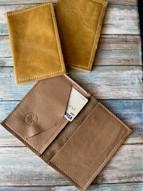 Leather Passport Travel Wallet