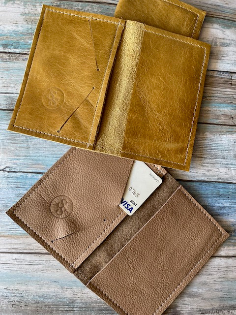 Leather Passport Travel Wallet