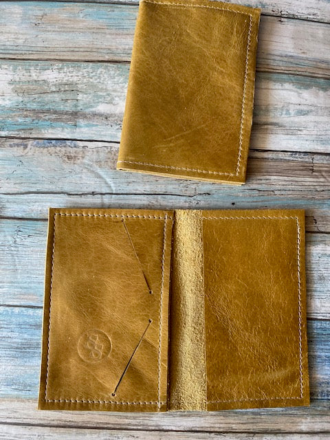 Leather Passport Travel Wallet