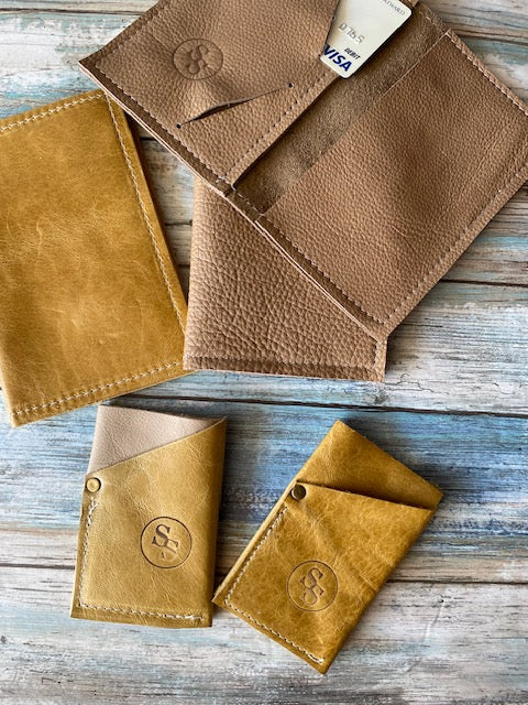 Leather Passport Travel Wallet