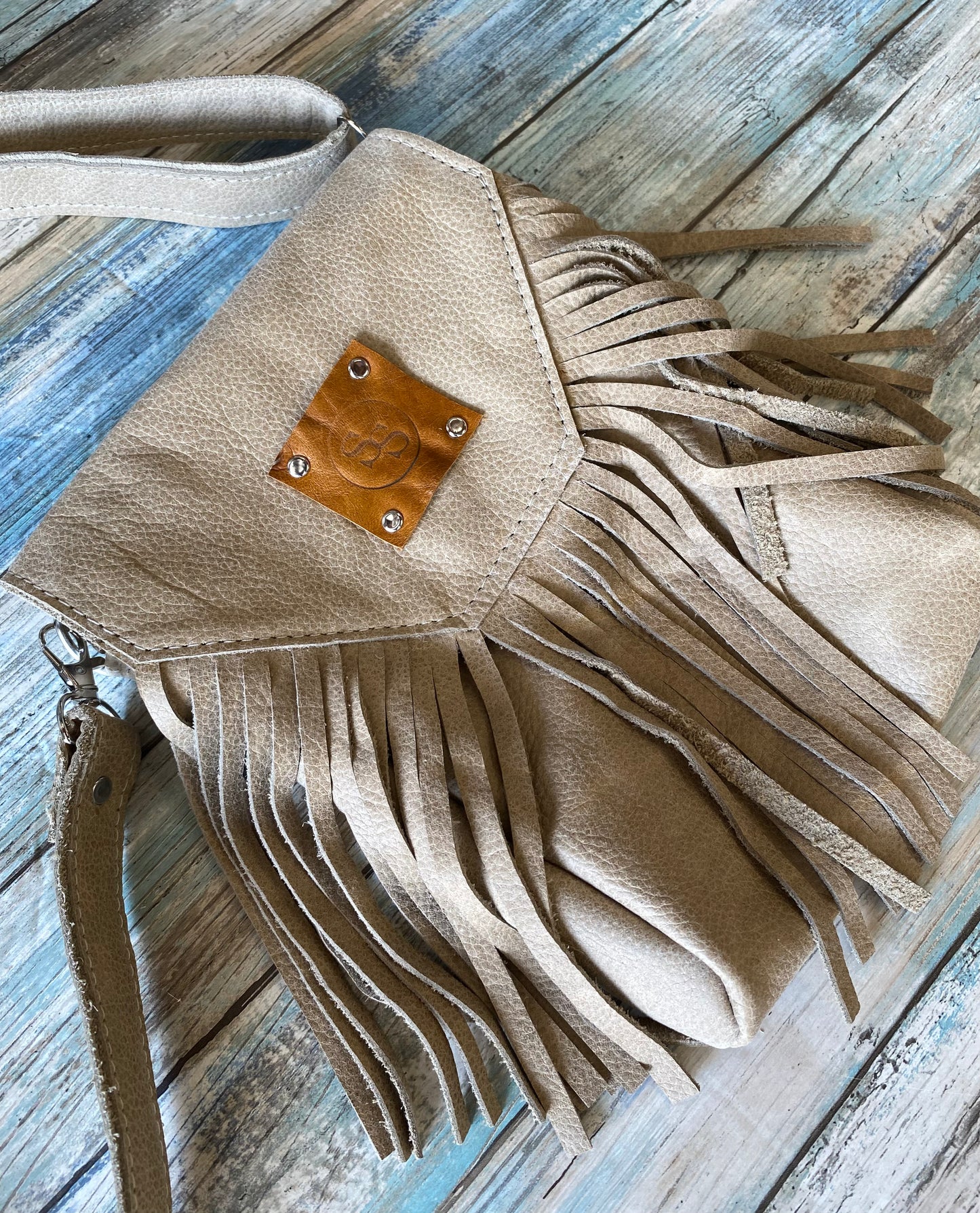 Genuine Leather Fringed Cross body Bag, Western Fringe Bag, Country Concert Purse, Leather Western Cross body bag