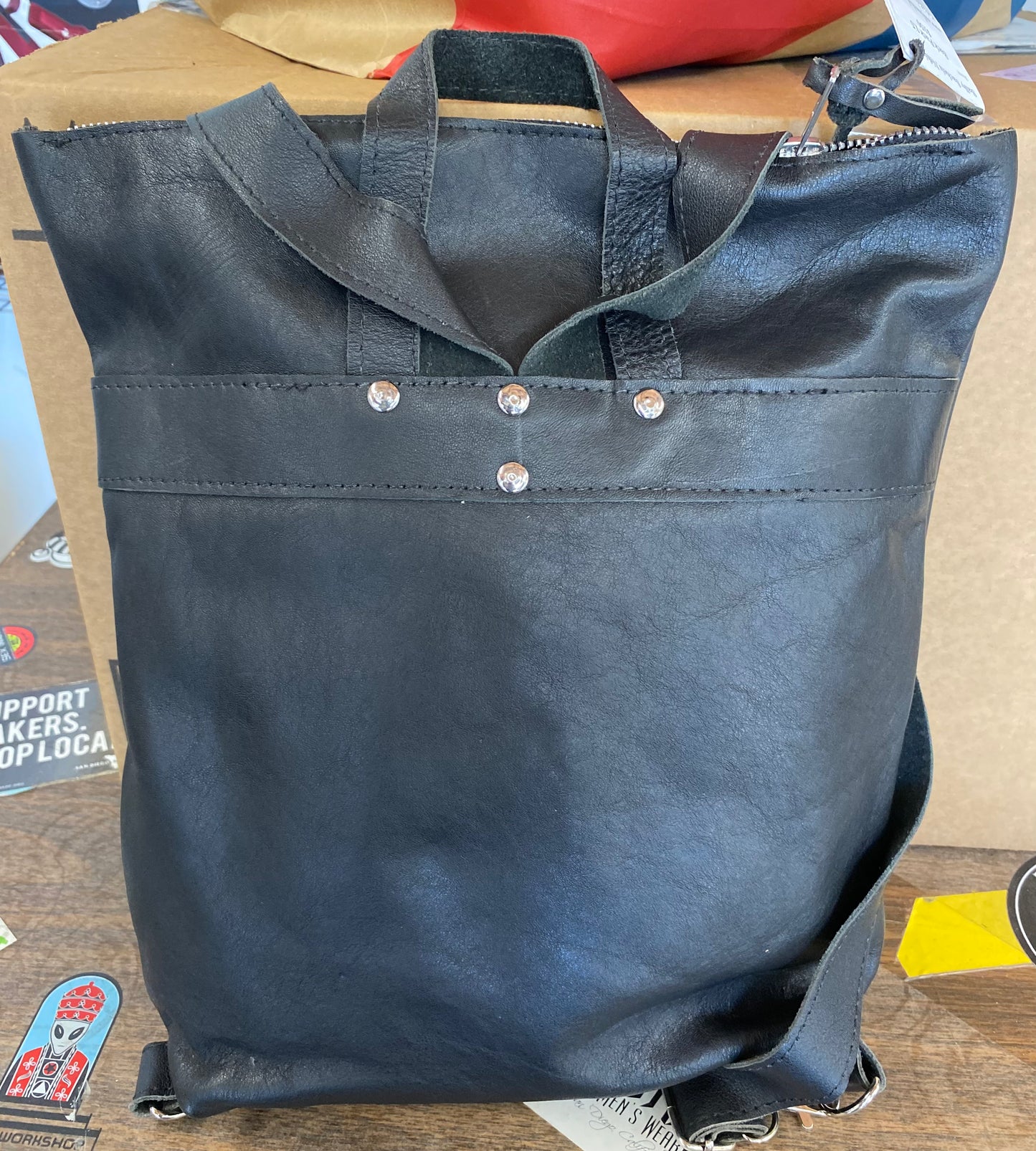 Genuine Leather Back Pack, Back to School Bag, Travel Back Pack, Computer Back Pack