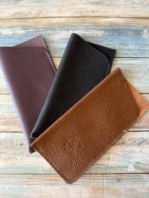 Leather Sunglass / Glass Case