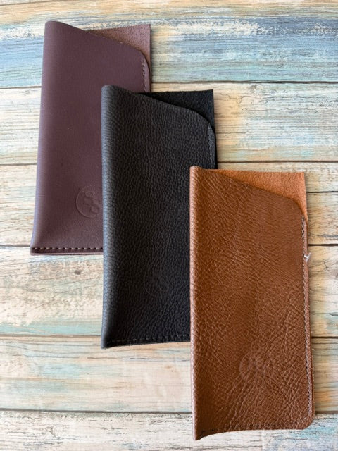 Leather Sunglass / Glass Case